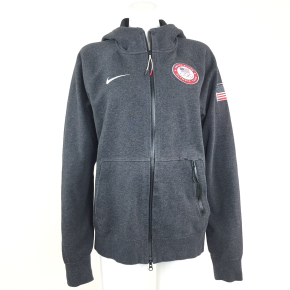 Nike Tops - Nike Team USA MS Tech AW77 Hoodie Olympics